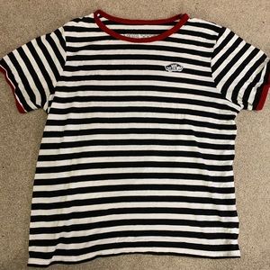 Striped Vans T-shirt
